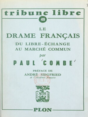 cover image of Le drame français